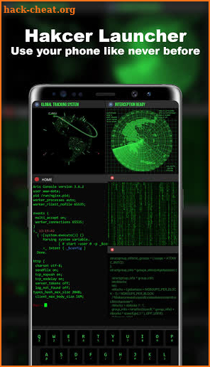 Hacker Launcher 2- Aris Themes screenshot