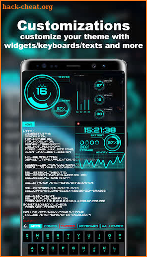 Hacker Launcher 2022 screenshot