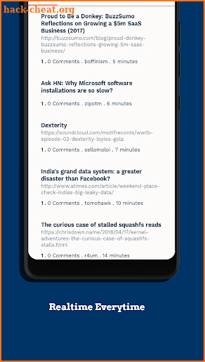 HackNews Pro screenshot