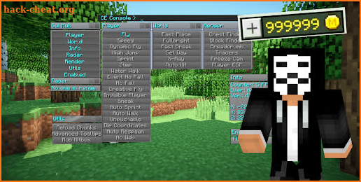 Hacks for Minecraft PE screenshot