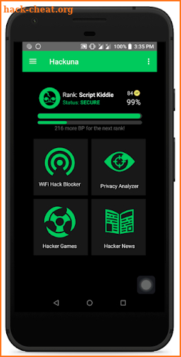 Hackuna - (Anti-Hack) screenshot