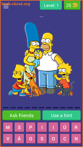 Hľadaj Simpsonovci screenshot