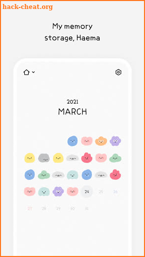 Haema Diary: My memory storage screenshot