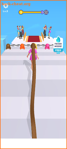 Hair Challenge Girl Body - Fat Fit Long Hair Rush screenshot