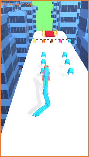 Hair Challenge - Long hair game 3d run rush runner screenshot