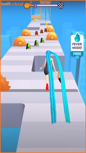 Hair Challenge Run 3D Game screenshot