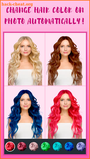 Hair Color Changer screenshot