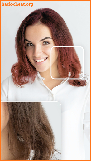 Hair Color Changer - change your hair color booth screenshot