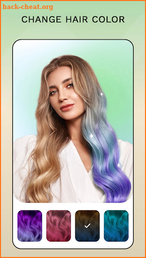 Hair Color Changer: Hairstyles screenshot