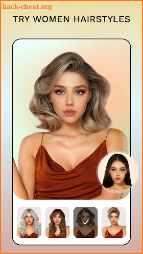 Hair Color Changer: Hairstyles screenshot