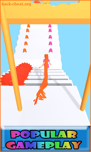 Hair Run 3D screenshot