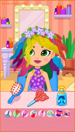 Hair salon screenshot