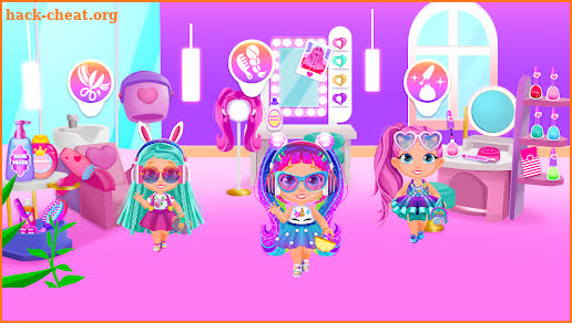 Hair Salon and Dress Up Girl screenshot