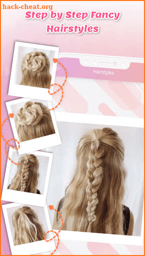 Hair Style App-Easy Hairstyles screenshot