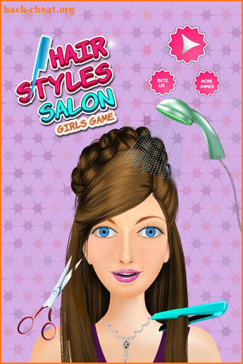 Hair Style Salon-Girls Games screenshot