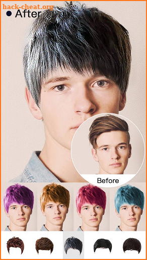 Hair Style Salon&Color Changer screenshot