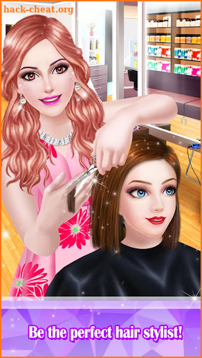 Hair Styles Fashion Girl Salon screenshot