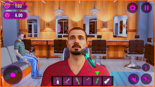 Haircut barber shop simulator screenshot