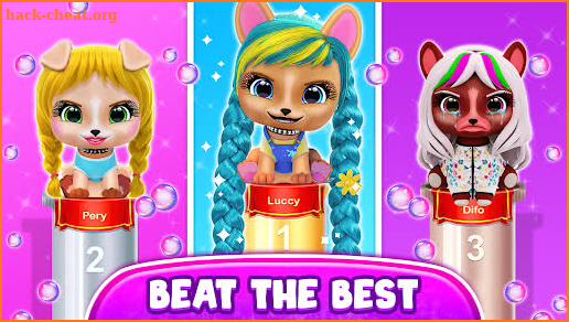 Hairstyle: pet care salon game screenshot