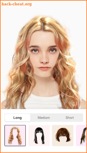 Hairstyle Try On Color Changer screenshot