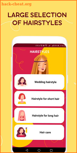 Hairstyles and care screenshot