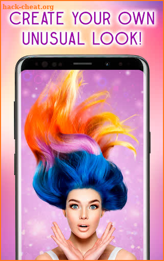 Hairstyles Photo Editor screenshot