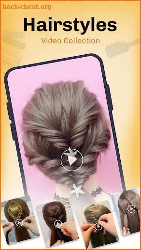 Hairstyles step by step screenshot