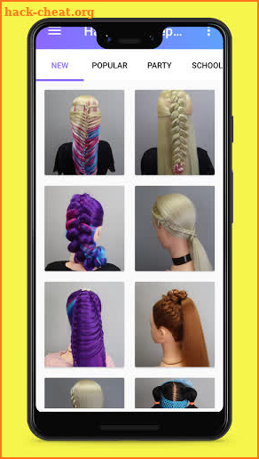 Hairstyles Step By Step screenshot