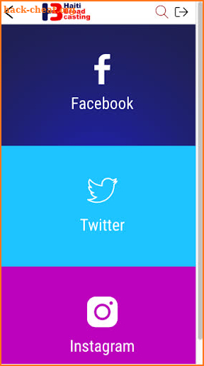 Haiti Broadcasting Pro App screenshot