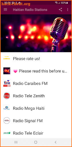 Haitian Radio Stations Live - All Haïti Radio screenshot