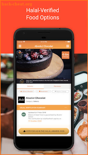 Halalfoodhunt screenshot