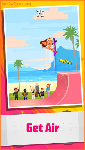 Halfpipe Hero - Retro Skateboarding Arcade Action screenshot