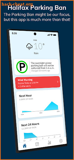 Halifax Parking Ban screenshot