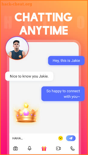 Hallo-Live video chat screenshot