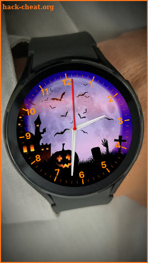 Halloween Analog WatchFace screenshot