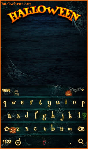 Halloween Animated Keyboard + Live Wallpaper screenshot