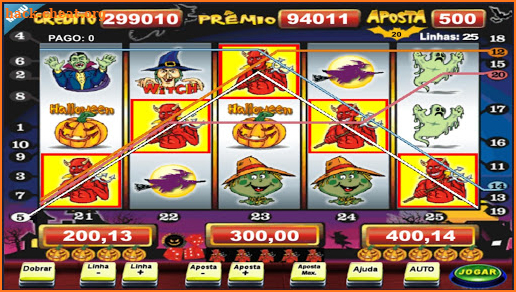 Halloween Caça Niquel Video Slot screenshot