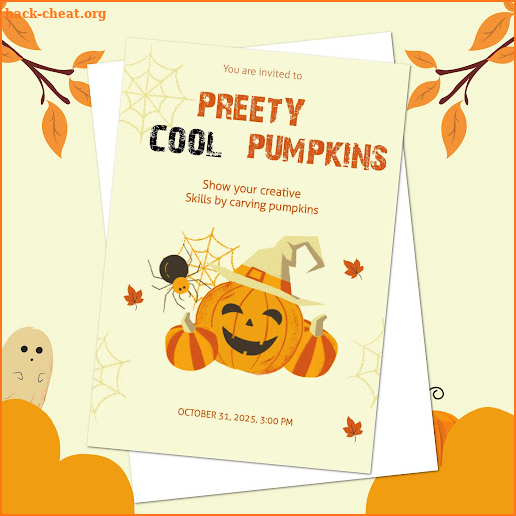 Halloween Card maker & photos screenshot