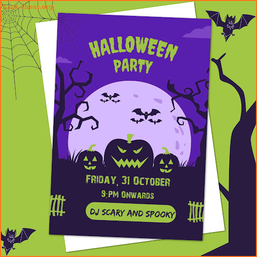 Halloween Card maker & photos screenshot