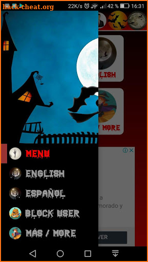 Halloween Chat screenshot