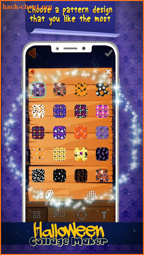 Halloween Collage Maker Pic Grid screenshot