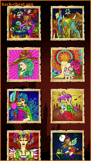 Halloween Color By Number : Zombie, Ghost Coloring screenshot