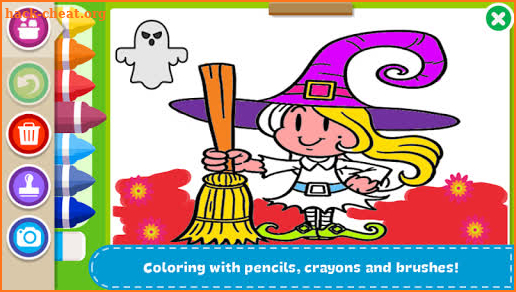 Halloween Coloring Book screenshot