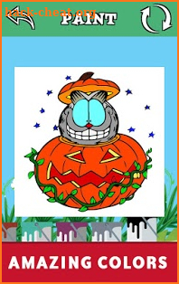 Halloween Coloring Book Pages For Kids screenshot