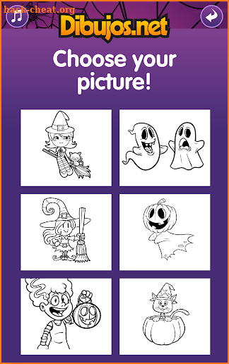 Halloween Coloring Pages screenshot