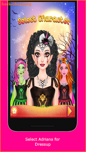 Halloween DressUp & MakeUp Game screenshot