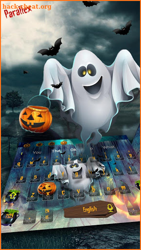 Halloween Ghost Keyboard screenshot