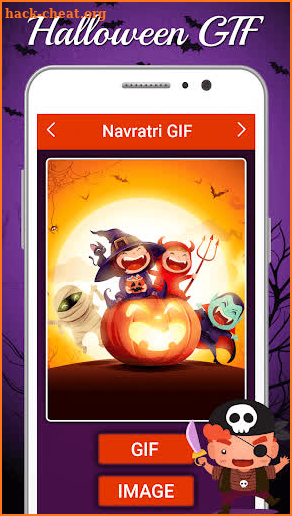 Halloween GIF Greetings & Wishes screenshot