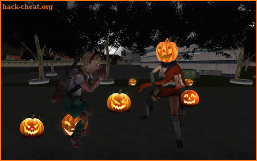 Halloween Girl Night Fun:Scary Town Horror Night screenshot