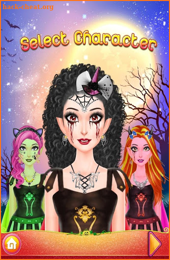 Halloween Girls Salon screenshot